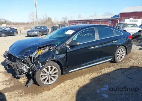 2017 Hyundai Sonata Limited из США, поврежденный, VIN 5NPE34AF9HH508182